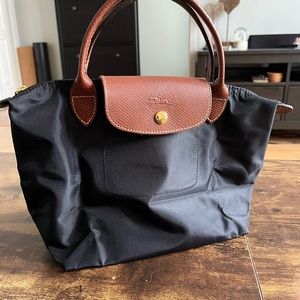 Brand New Longchamp Small top handle LePliage in Black 🖤